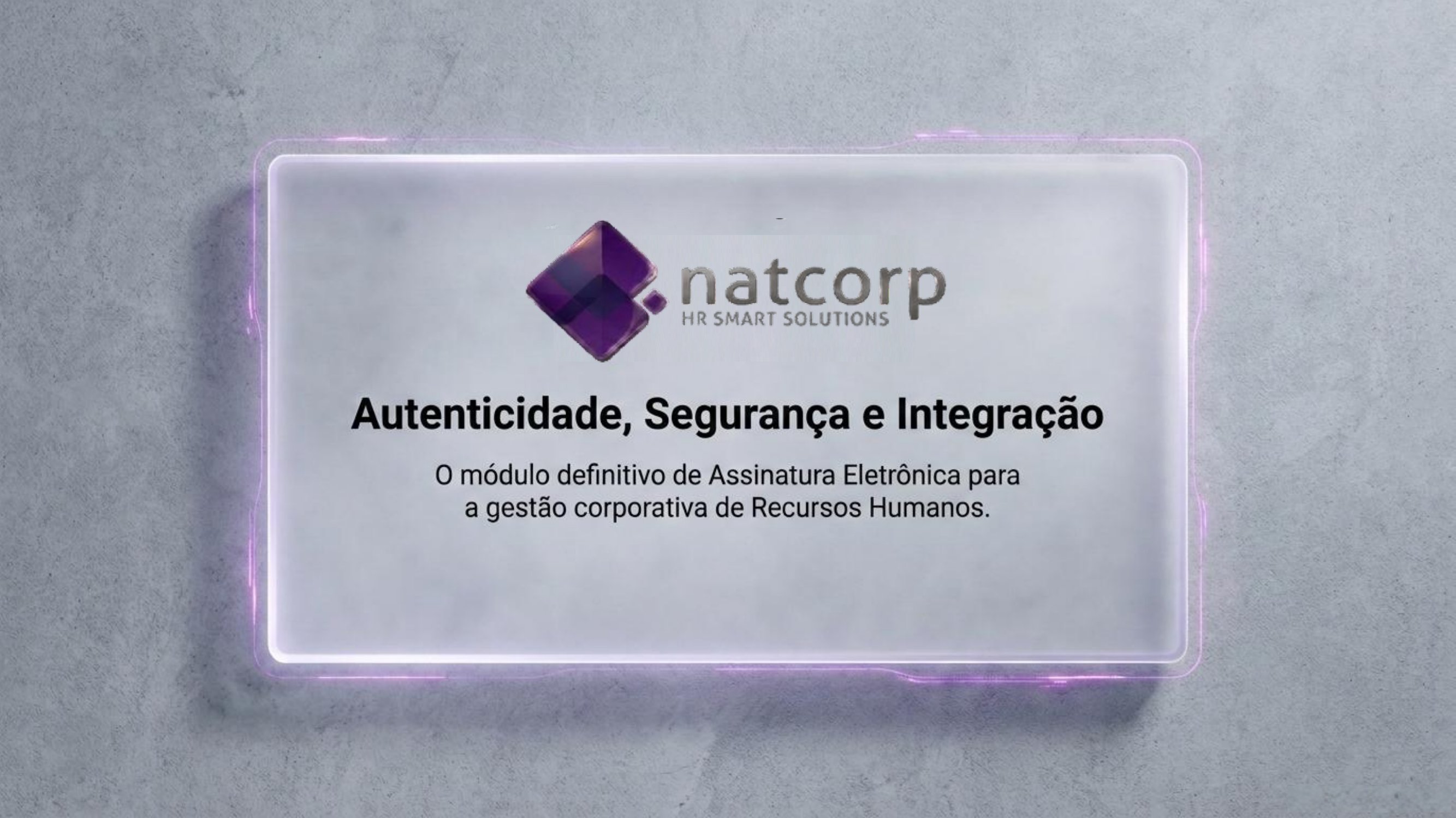 Capa da apresentação Gestão de Assinaturas Eletrônicas
