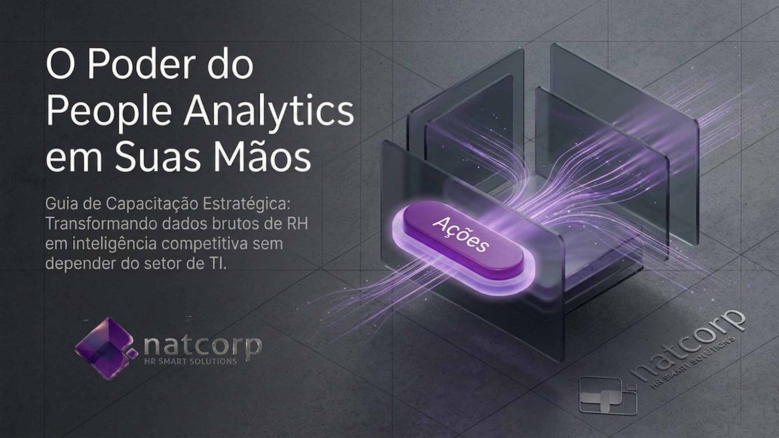 Capa da apresentação Domínio de People Analytics Estratégico